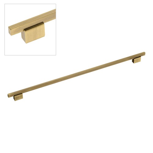 Ручка рейлинг 2552-013-480 цвет состаренная латунь длина 550 мм, крепление 480 мм