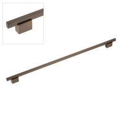 Ручка рейлинг 2552-133-480 цвет античная состаренная бронза длина 550 мм, крепление 480 мм