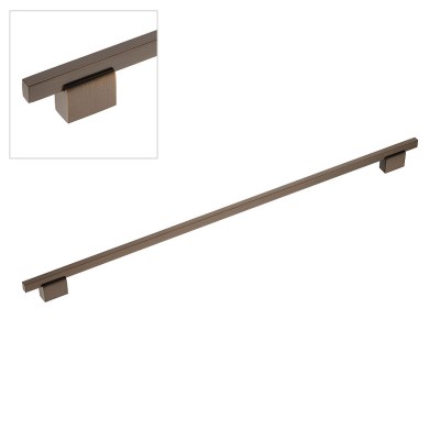 Ручка рейлинг 2552-133-480 цвет античная состаренная бронза длина 550 мм, крепление 480 мм Ручка рейлинг 2552-133-480 цвет античная состаренная бронза длина 550 мм, крепление 480 мм