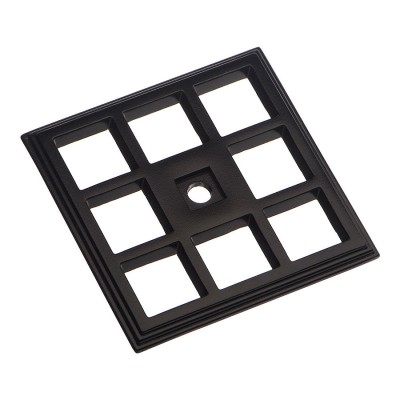 Подложка мебельная 3030 0052 AL6 цвет черный ширина 52 мм