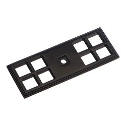 Подложка мебельная 3032 0090 AL6 цвет черный длина 90 мм