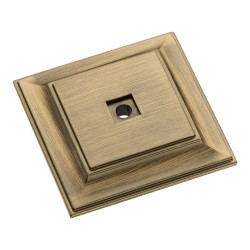 Подложка мебельная 3040 0050 ABM цвет состаренная латунь ширина 50 мм