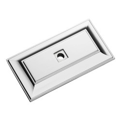 Подложка мебельная 3041 0070 CR цвет глянцевый хром длина 70 мм