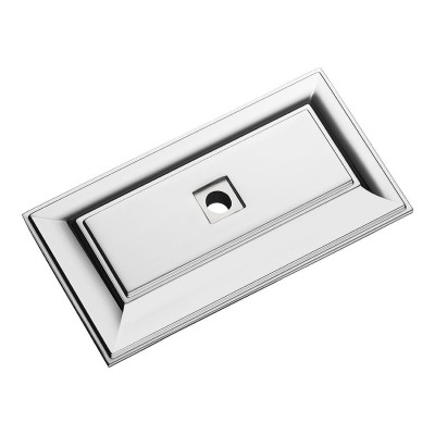 Подложка мебельная 3041 0070 CR цвет глянцевый хром длина 70 мм