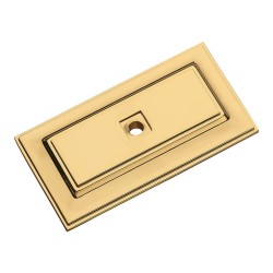 Подложка мебельная 3041 0070 GL цвет глянцевое золото длина 70 мм