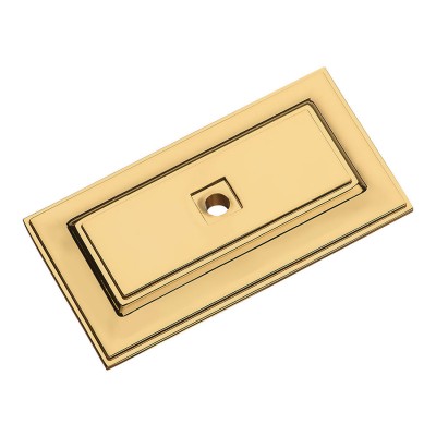 Подложка мебельная 3041 0070 GL цвет глянцевое золото длина 70 мм