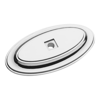 Подложка мебельная 3042 0070 CR цвет глянцевый хром длина 70 мм