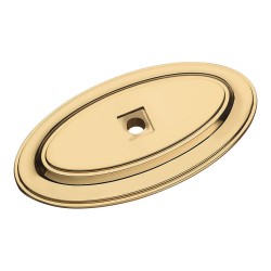 Подложка мебельная 3042 0070 GL цвет глянцевое золото длина 70 мм