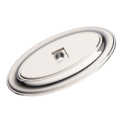 Подложка мебельная 3042 0070 PN цвет глянцевый никель длина 70 мм