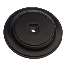 Подложка мебельная 3043 0050 AL6 цвет черный диаметр 50 мм