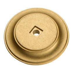Подложка мебельная 3043 0050 BSV цвет матовое золото диаметр 50 мм