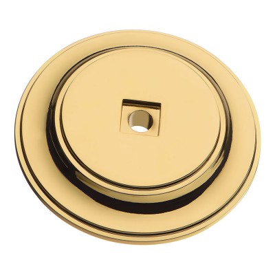 Подложка мебельная 3043 0050 GL цвет глянцевое золото диаметр 50 мм