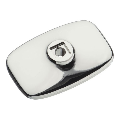 Подложка мебельная 3051 0050 PN цвет глянцевый никель длина 50 мм