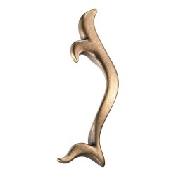 Ручка скоба 313128MP10L цвет старая бронза длина 177 мм, крепление 128 мм