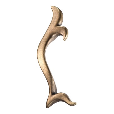 Ручка скоба 313128MP10R цвет старая бронза длина 177 мм, крепление 128 мм