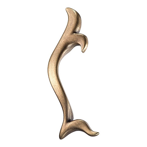 Ручка скоба 313128MP10R цвет старая бронза длина 177 мм, крепление 128 мм