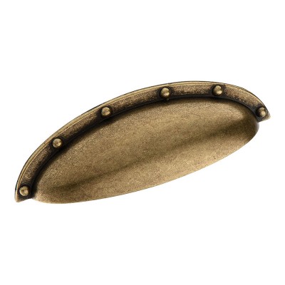 Ручка раковина 4100.064 Antik Bronze цвет античная бронза длина 92 мм, крепление 64 мм Ручка раковина 4100.064 Antik Bronze цвет античная бронза длина 92 мм, крепление 64 мм