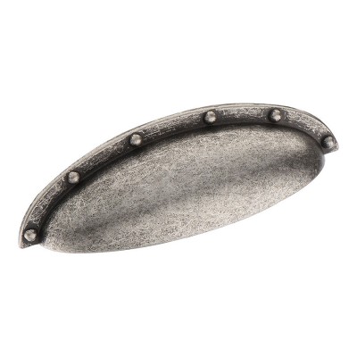 Ручка раковина 4100.064 Antik Silver цвет античное серебро длина 92 мм, крепление 64 мм Ручка раковина 4100.064 Antik Silver цвет античное серебро длина 92 мм, крепление 64 мм