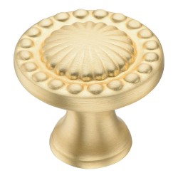 Ручка кнопка круглая 4456 0008 BB цвет матовое золото диаметр 35 мм Ручка кнопка круглая 4456 0008 BB цвет матовое золото диаметр 35 мм