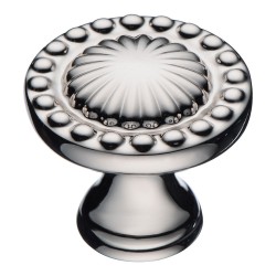 Ручка кнопка круглая 4456 0008 PN цвет глянцевый никель диаметр 35 мм Ручка кнопка круглая 4456 0008 PN цвет глянцевый никель диаметр 35 мм