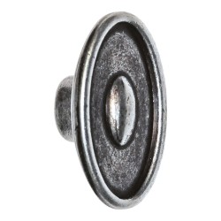 Ручка кнопка круглая 4615-53 цвет старое серебро диаметр 37 мм Ручка кнопка круглая 4615-53 цвет старое серебро диаметр 37 мм