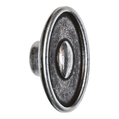Ручка кнопка круглая 4615-53 цвет старое серебро диаметр 37 мм Ручка кнопка круглая 4615-53 цвет старое серебро диаметр 37 мм