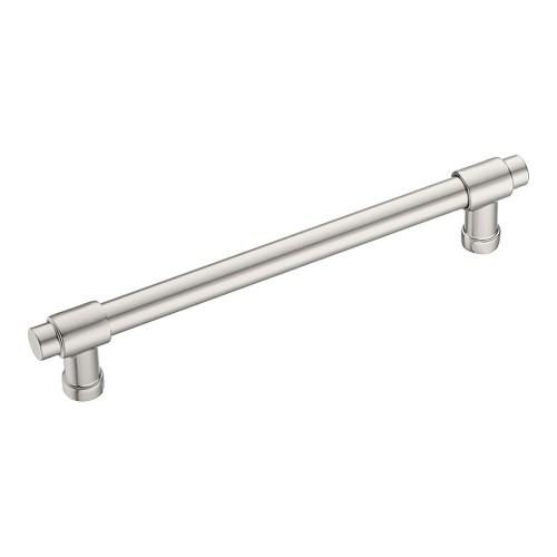 Ручка рейлинг 4686 0160 PNM-PNM цвет полированный никель длина 194 мм, крепление 160 мм