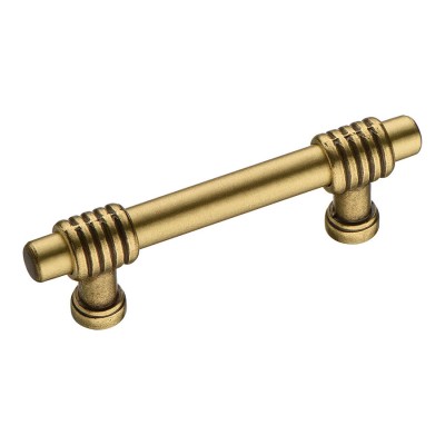 Ручка рейлинг 47000-22 цвет старая бронза длина 96 мм, крепление 64 мм 