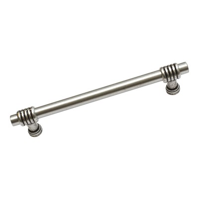 Ручка рейлинг 47101-63 цвет серебро длина 160 мм, крепление 128 мм Ручка рейлинг 47101-63 цвет серебро длина 160 мм, крепление 128 мм