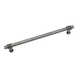 Ручка рейлинг 47103-33 цвет старое серебро длина 224 мм, крепление 192 мм Ручка рейлинг 47103-33 цвет старое серебро длина 224 мм, крепление 192 мм