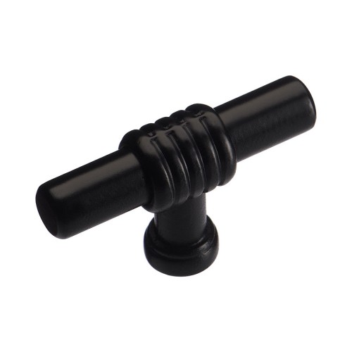 Ручка кнопка 47105-14 цвет черный матовый длина 50 мм 