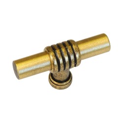 Ручка кнопка 47105-22 цвет старая бронза длина 50 мм Ручка кнопка 47105-22 цвет старая бронза длина 50 мм