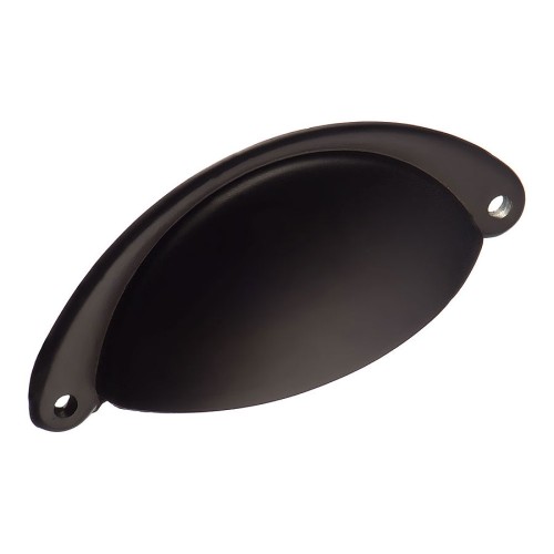 Ручка раковина 48001-14 цвет черный матовый длина 75 мм Ручка раковина 48001-14 цвет черный матовый длина 75 мм