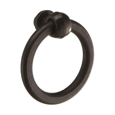 Ручка кольцо 4804-66 цвет черный диаметр 35 мм