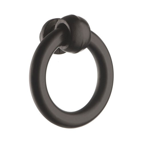 Ручка кольцо 4805-14 цвет черный диаметр 25 мм