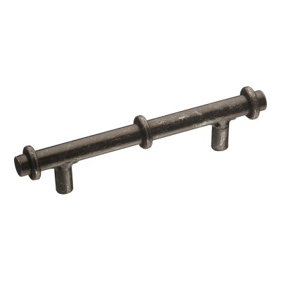 Ручка скоба 5706H цвет старое серебро крепление 96 мм 