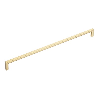 Ручка рейлинг 6761-020 цвет матовая латунь длина 327 мм, крепление 320 мм