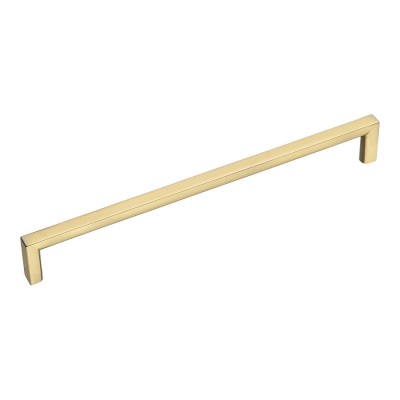 Ручка рейлинг 6763-020 цвет матовая латунь длина 199 мм, крепление 192 мм