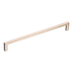 Ручка рейлинг 6763-038 цвет никель длина 199 мм, крепление 192 мм