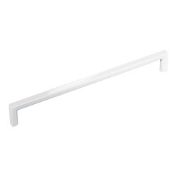 Ручка рейлинг 6763-582 GREY BRIGHT цвет глянцевый серый длина 199 мм, крепление 192 мм