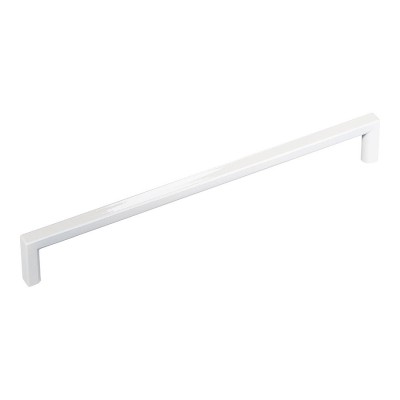 Ручка рейлинг 6763-582 GREY BRIGHT цвет глянцевый серый длина 199 мм, крепление 192 мм