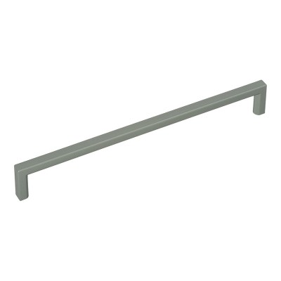 Ручка рейлинг 6763-683 GREEN цвет матовый зеленый длина 199 мм, крепление 192 мм