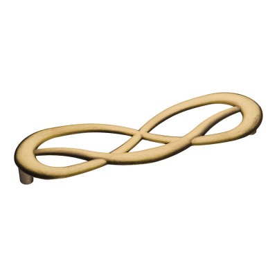 Ручка скоба 7224.0140.001 цвет античная бронза длина 140 мм, крепление 128 мм 