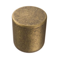 Ручка кнопка цилиндрическая 8161-831 цвет старая бронза диаметр 25 мм