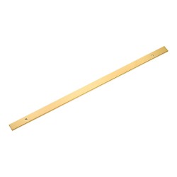 Подложка мебельная 8774P 0320 GL цвет глянцевое золото длина 395 мм, крепление 320 мм