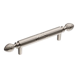 Ручка скоба BU 005.96.29 цвет глянцевый никель длина 170 мм, крепление 96 мм 