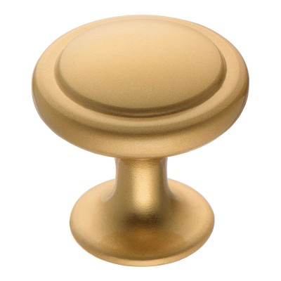 Ручка кнопка круглая ISTIKBAL-61 цвет матовое золото диаметр 30 мм Ручка кнопка круглая ISTIKBAL-61 цвет матовое золото диаметр 30 мм