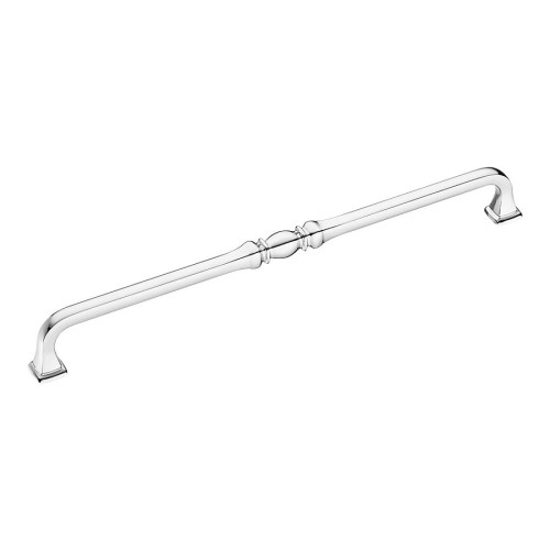 Ручка скоба KALE-10-224 цвет глянцевый хром длина 237 мм, крепление 224 мм