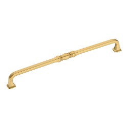 Ручка скоба KALE-61-224 цвет матовое золото длина 237 мм, крепление 224 мм