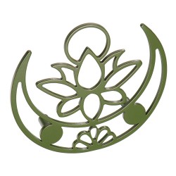 Ручка скоба KKP-1022-B71-Soft цвет зеленый длина 119 мм, крепление 64 мм